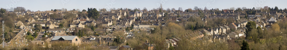 The town of Chipping Norton in the cotswolds