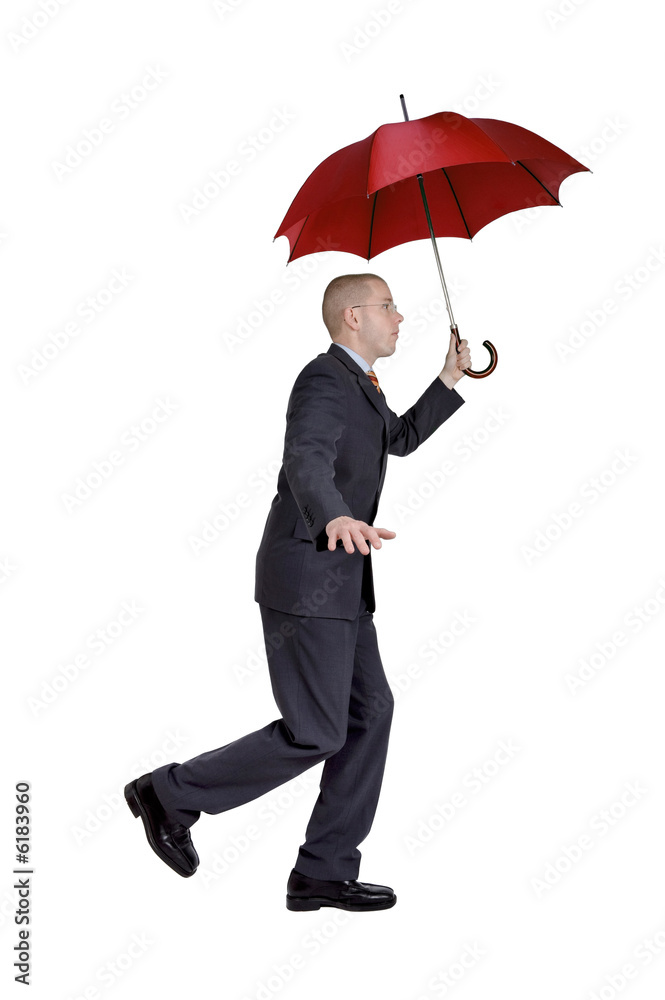 Umbrella man Umbrella man