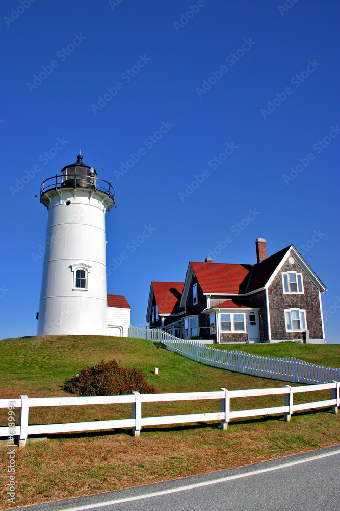 Nobska Lighthouse, USA..