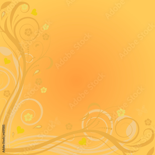 summer floral vector