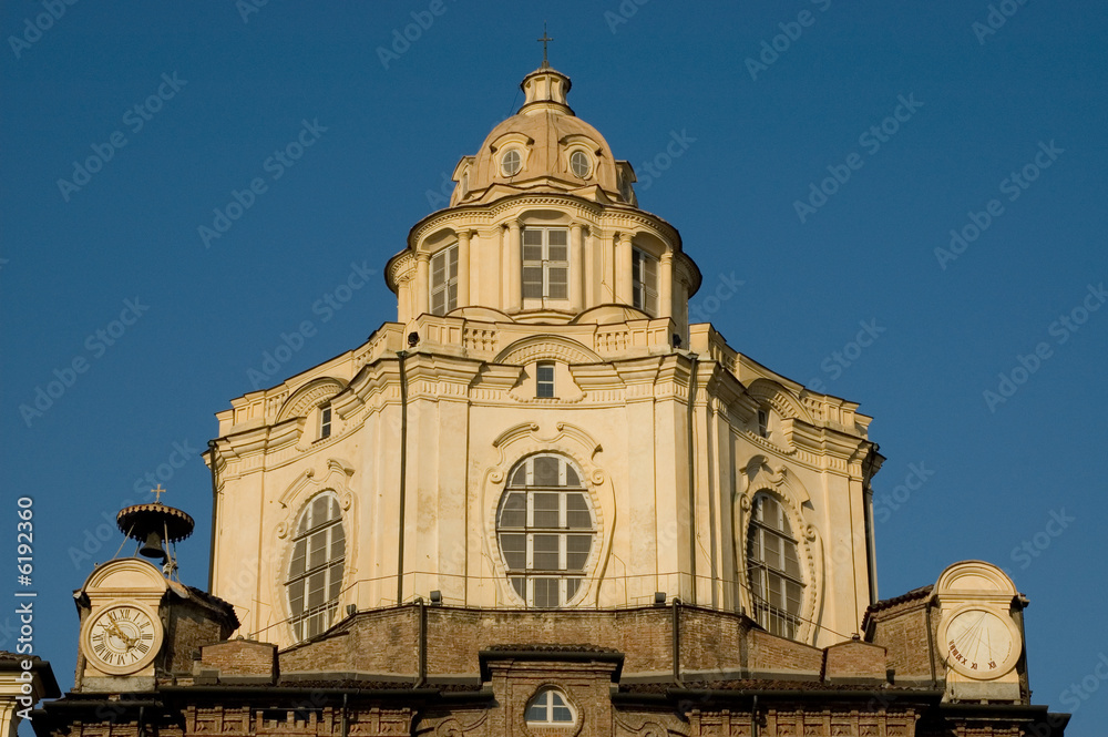Fototapeta premium Cupola di San Lorenzo, Torino