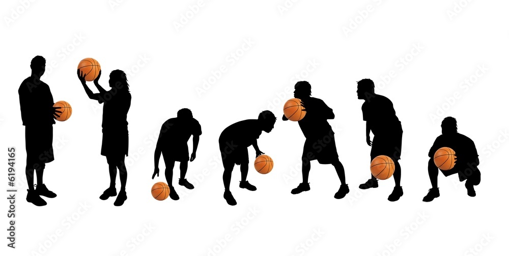 basketball silhouetten 1