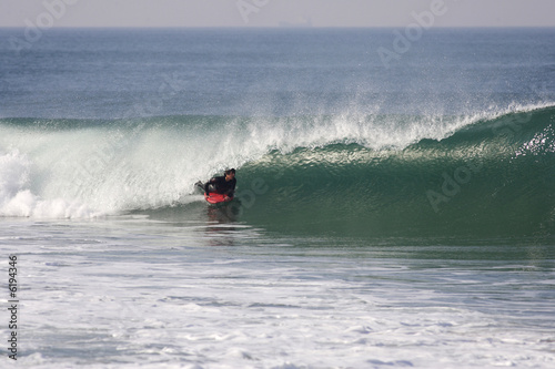 bodyboard dans le tube © bacalao