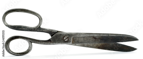 Old rust scissors