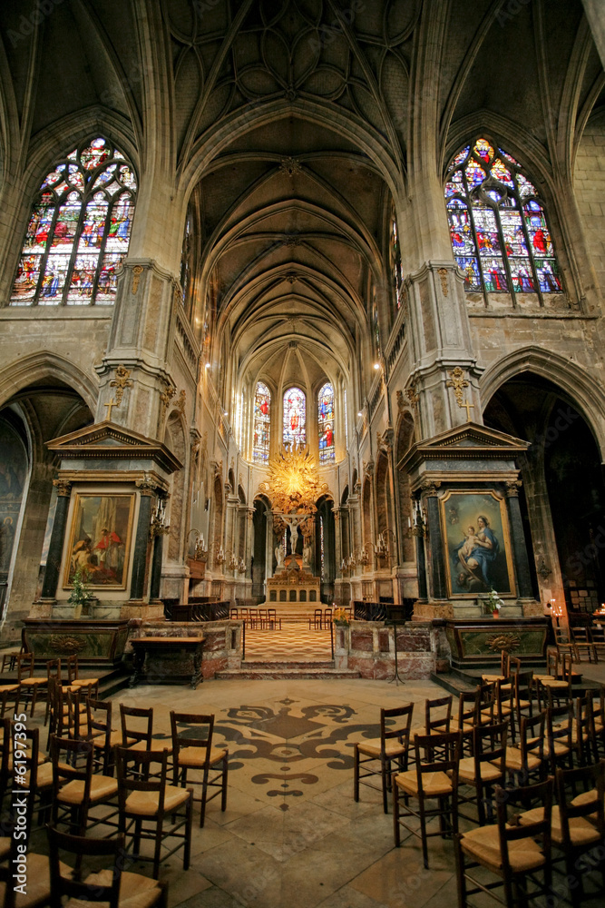 Obraz premium Intérieur d'une église