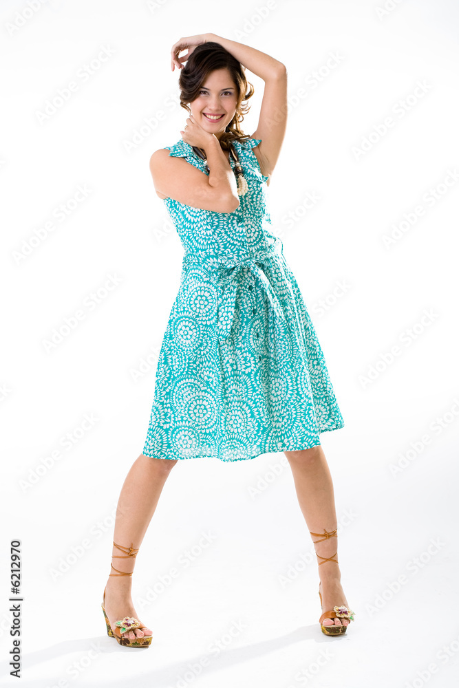 young active woman in a joyful and happy mood young active woman in a joyful and happy mood