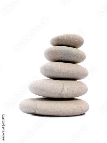 five Zen stones