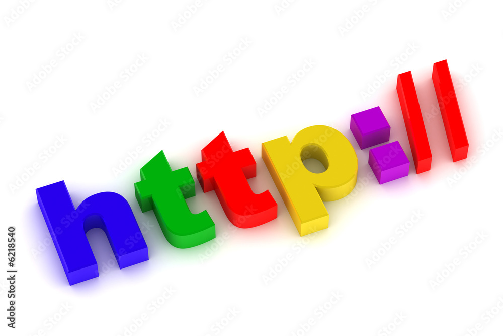 3d illustration internet sign 3d illustration internet sign