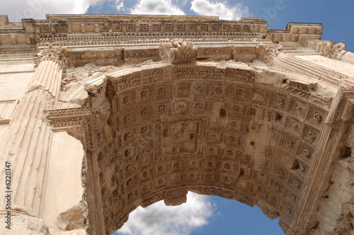 Triumphal arch (Titus arch), Rome photo