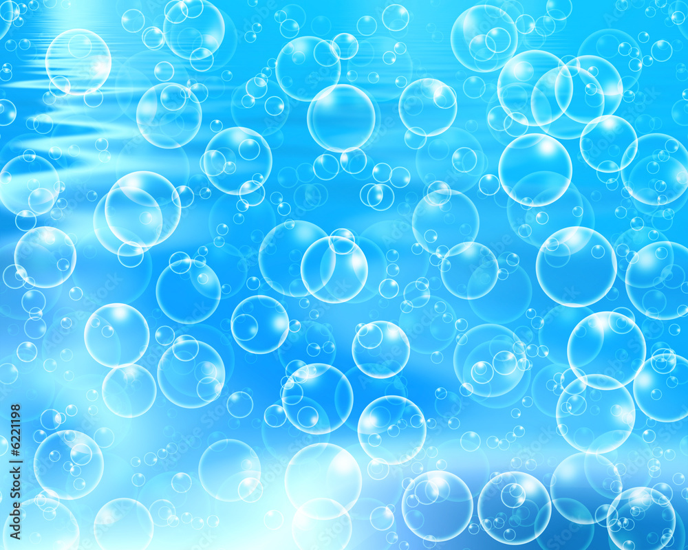Air bubble background