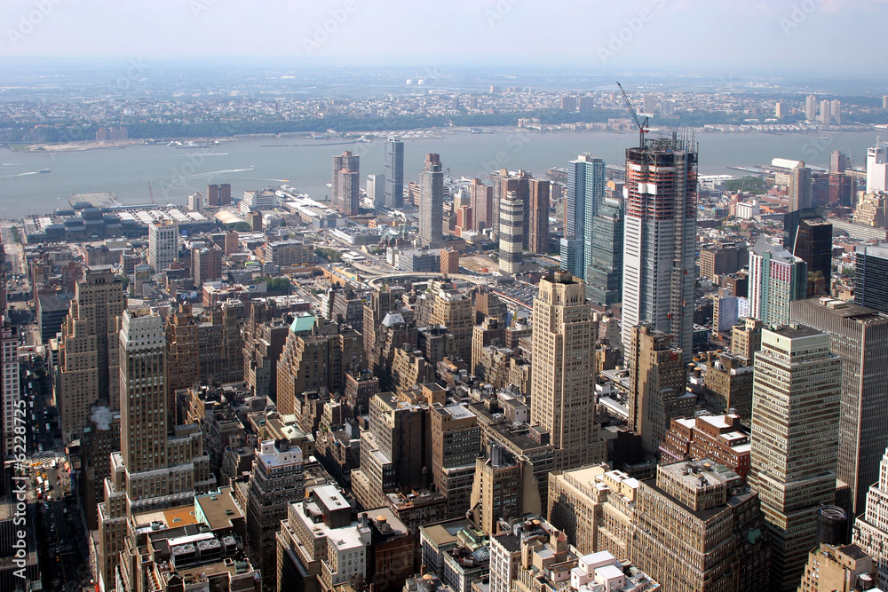 New York City, aerial view