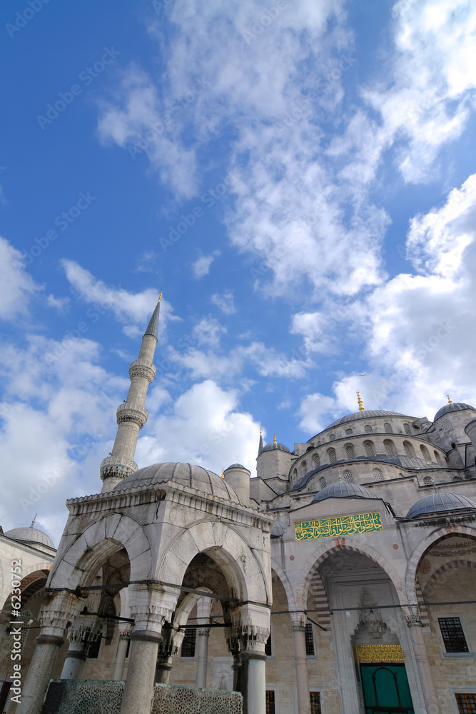 Ottoman architecture, Blue Mosque, Istanbul, Turkey