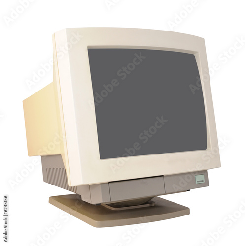 Vintage CRT monitor