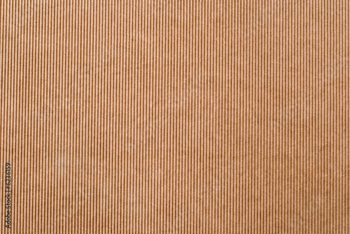Closeup on texture made of corrugated paper