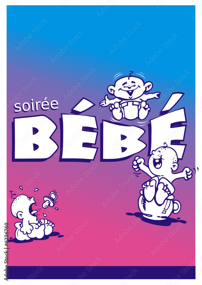 affiche soirée bébé 2