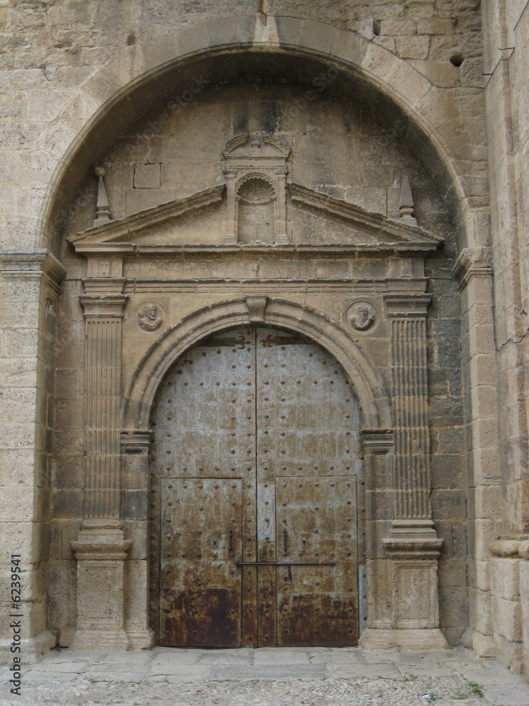 Puerta de la Iglesia de Tronchón 1