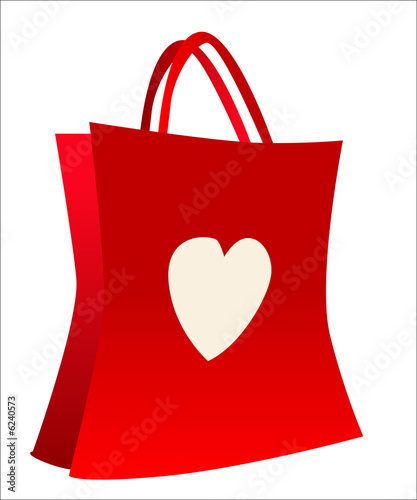 bolsa con corazon