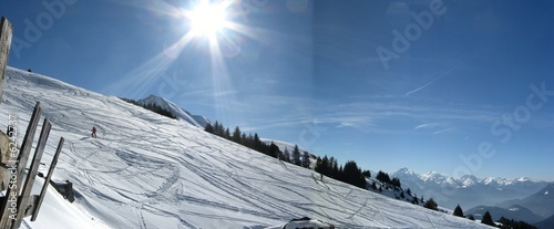Paysage Montagne Neige