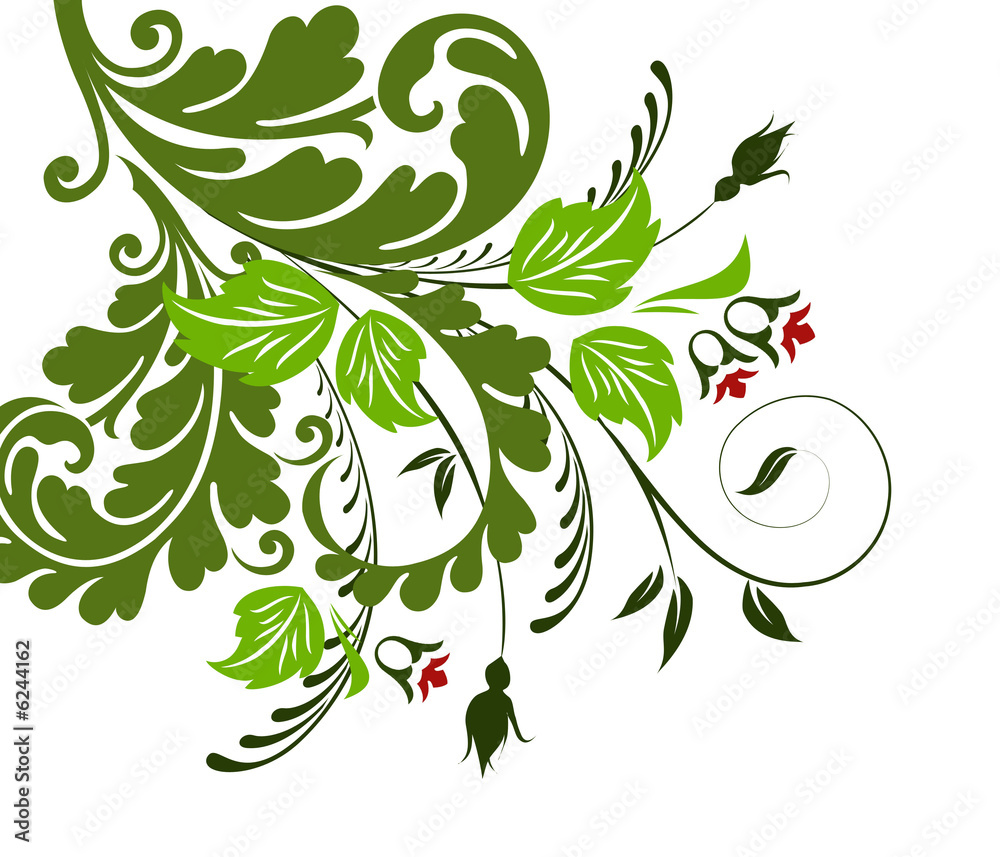 Fototapeta premium Floral composition