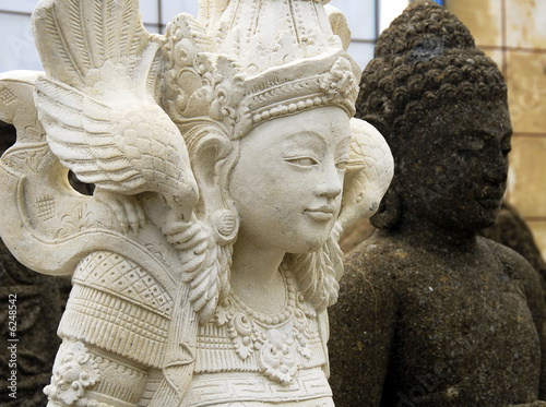 Balinese traditional statues 