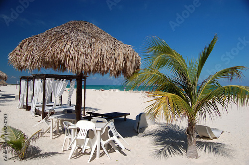 Beautiful beach at Passion Island, Mexico