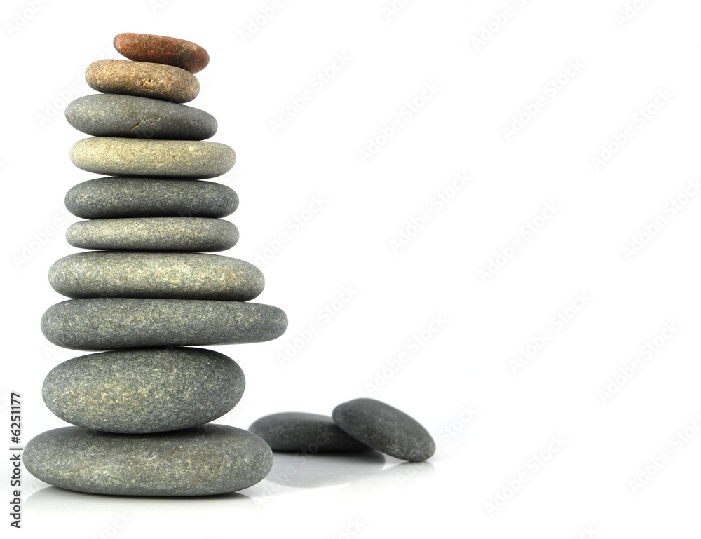 Empilage De Galets Symbole Du Zen Et Du Bien Etre Stock Photo Adobe Stock