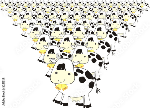 vacas formadas
