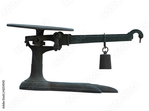 Antique market scale