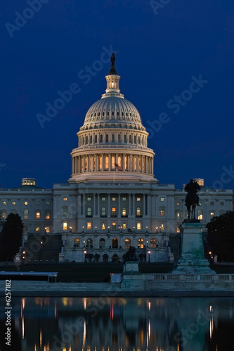Capitol Building at Sunset