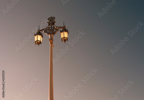 old street lamp