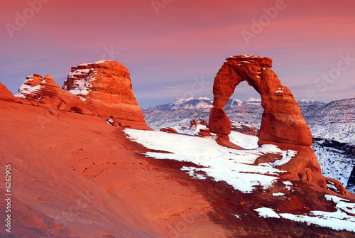 Delicate Arch at Arches National Park in Utah