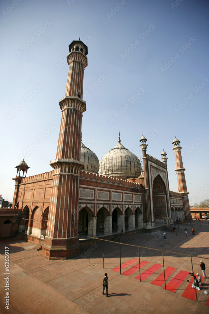 Obraz premium Jama Masjid, Delhi, India