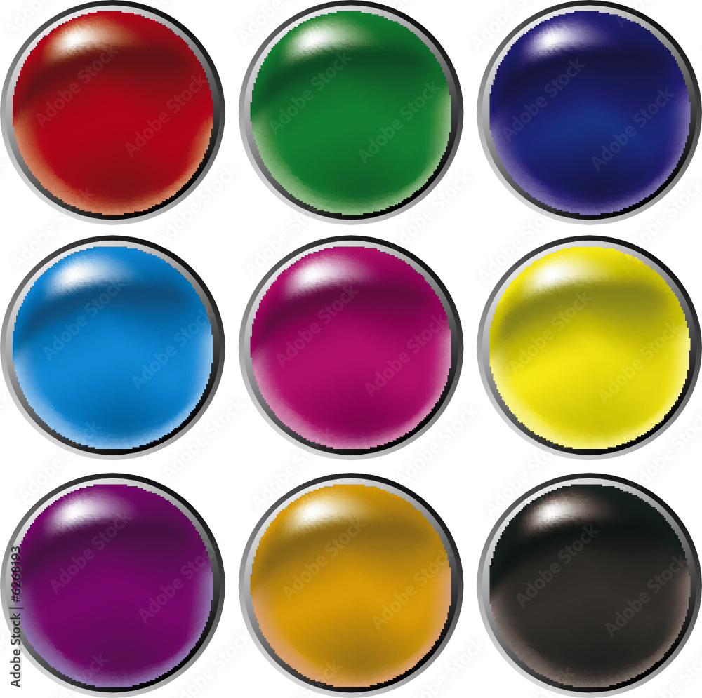 Web button set Web button set