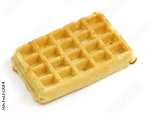 wafer isolated on white background