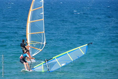 windsurfing