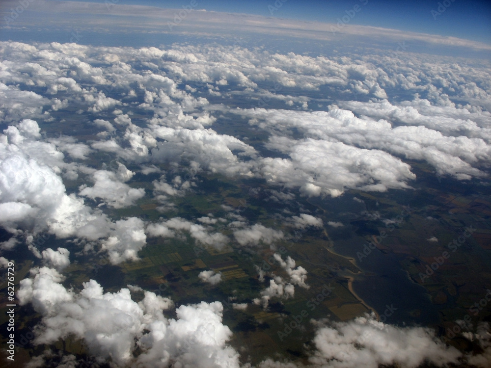 the earth top  air view photo