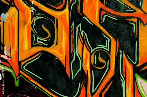 Street art graffiti abstract
