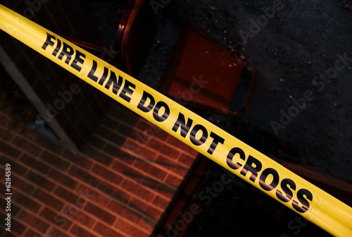 Fire line tape