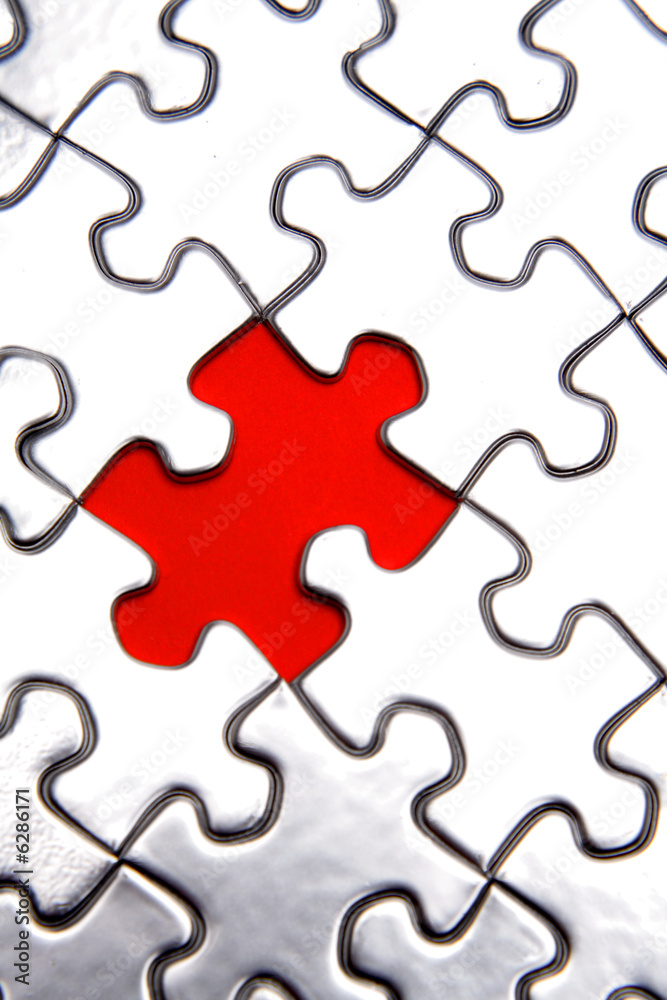 Piece missing from jigsaw puzzle Piece missing from jigsaw puzzle