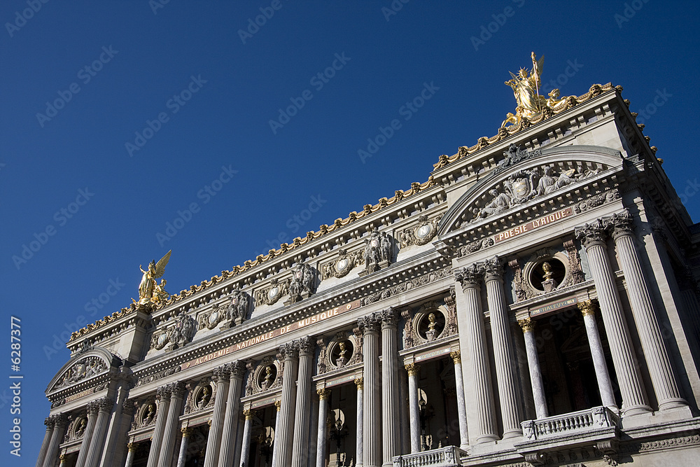 Façade de l'Opéra Garnier - Paris