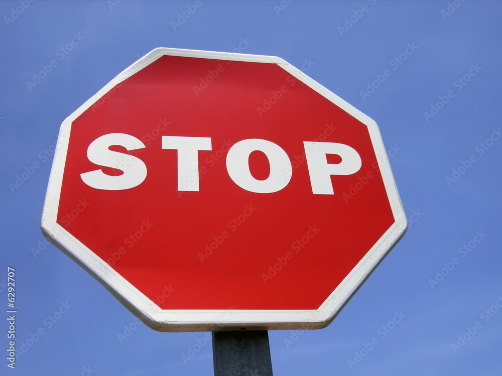 Red Stop Signal