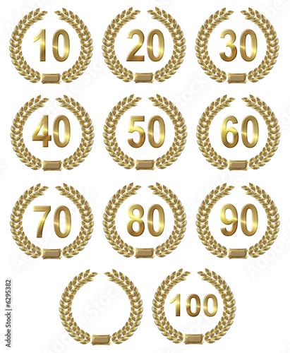 lorbeerkränze 10 - 100