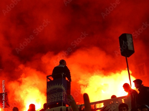 Supporters marseillais photo