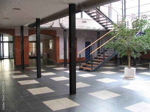 the hall