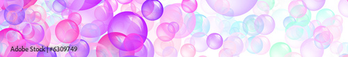 Bubbles Banner- Bolle di sapone photo
