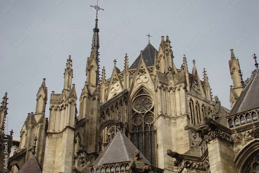 Fototapeta premium Cathédrale Notre Dame d'Amiens,Aisne,Picardie