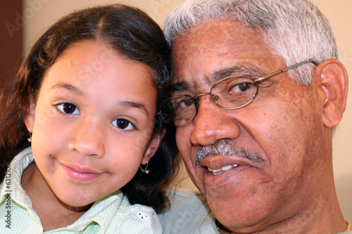 Grandfather and Granddaughter