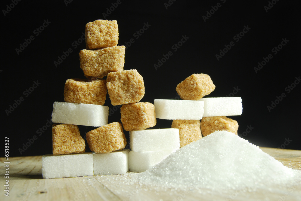 le sucre dans tous ses états Stock Photo Adobe Stock