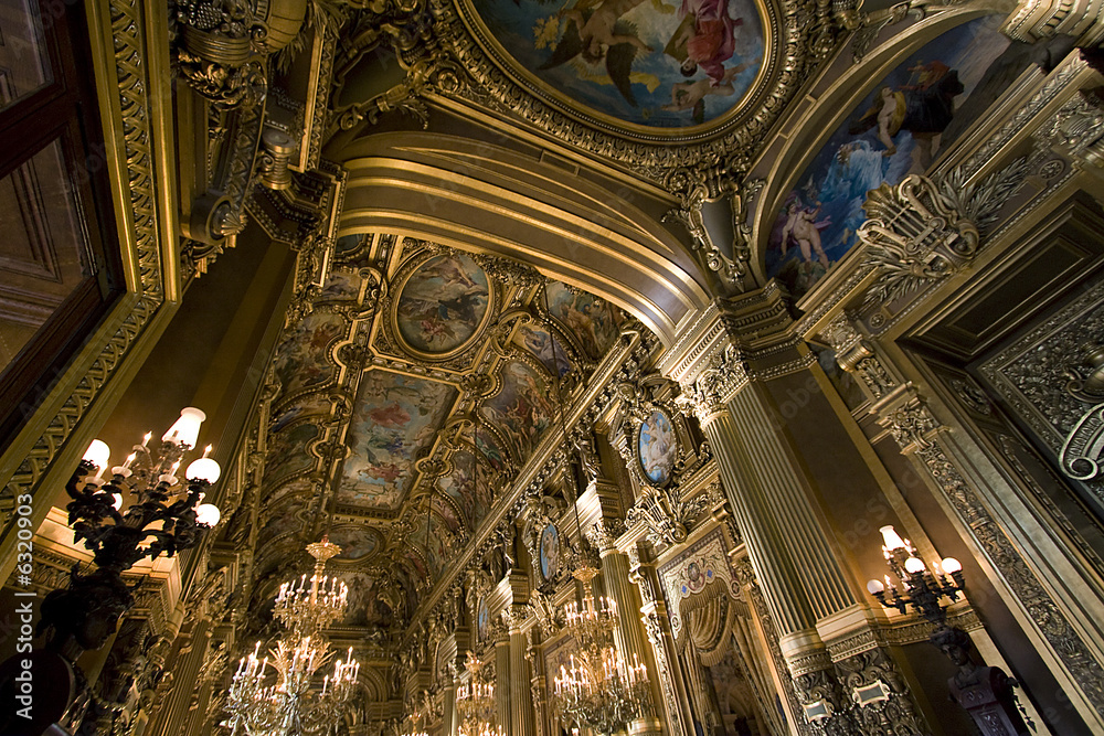 Opéra de Paris - Plafond du Grand Foyer