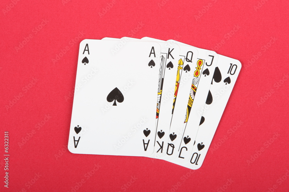 Obraz premium playing cards